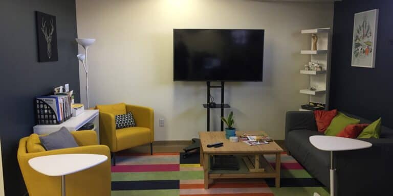Modern office remodeled by Shield Commercial construction